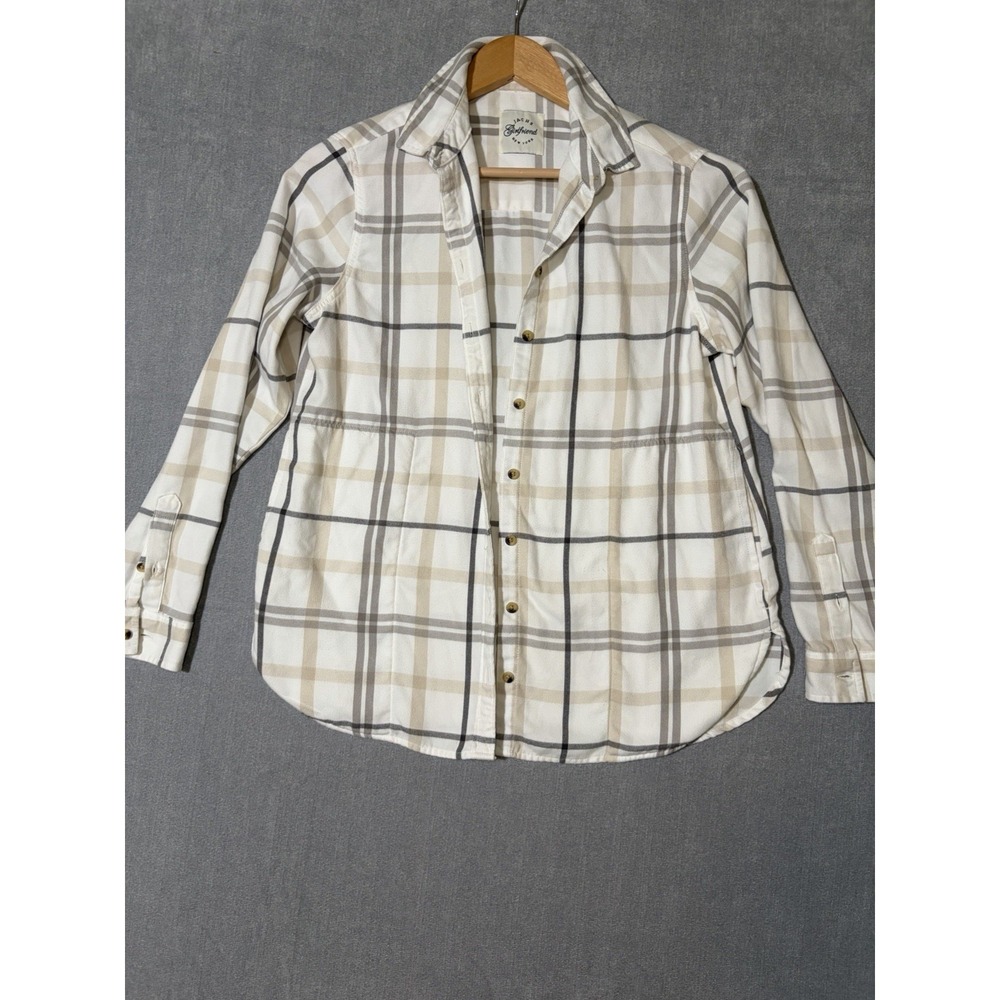 Jachs Girlfriend Women's Super Soft Feel Flannel Shirt, Size Small